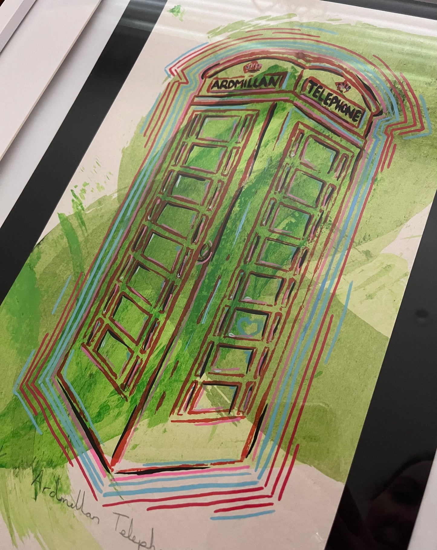 ‘Ardmillan Telephone’ Screen Print