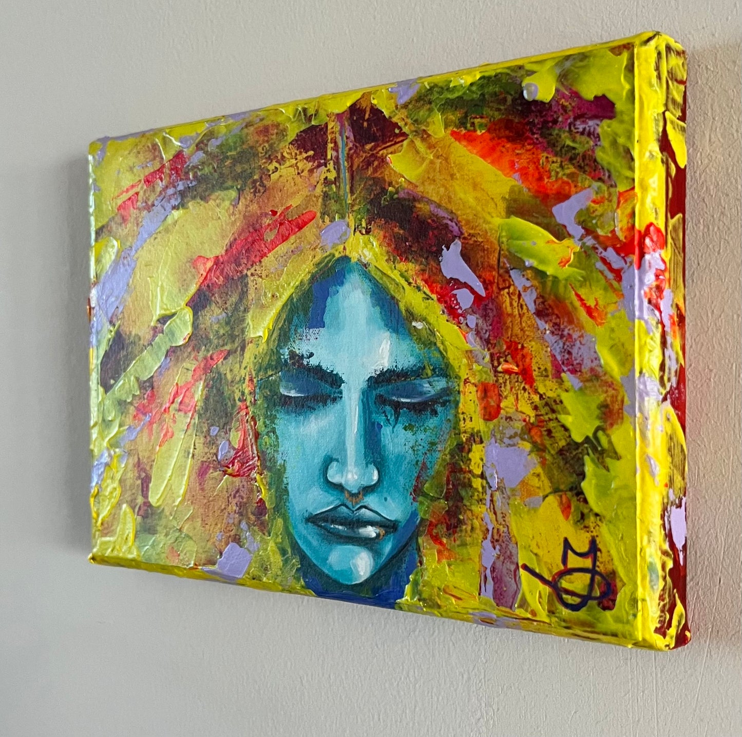 ‘Meditate’ Mixed media