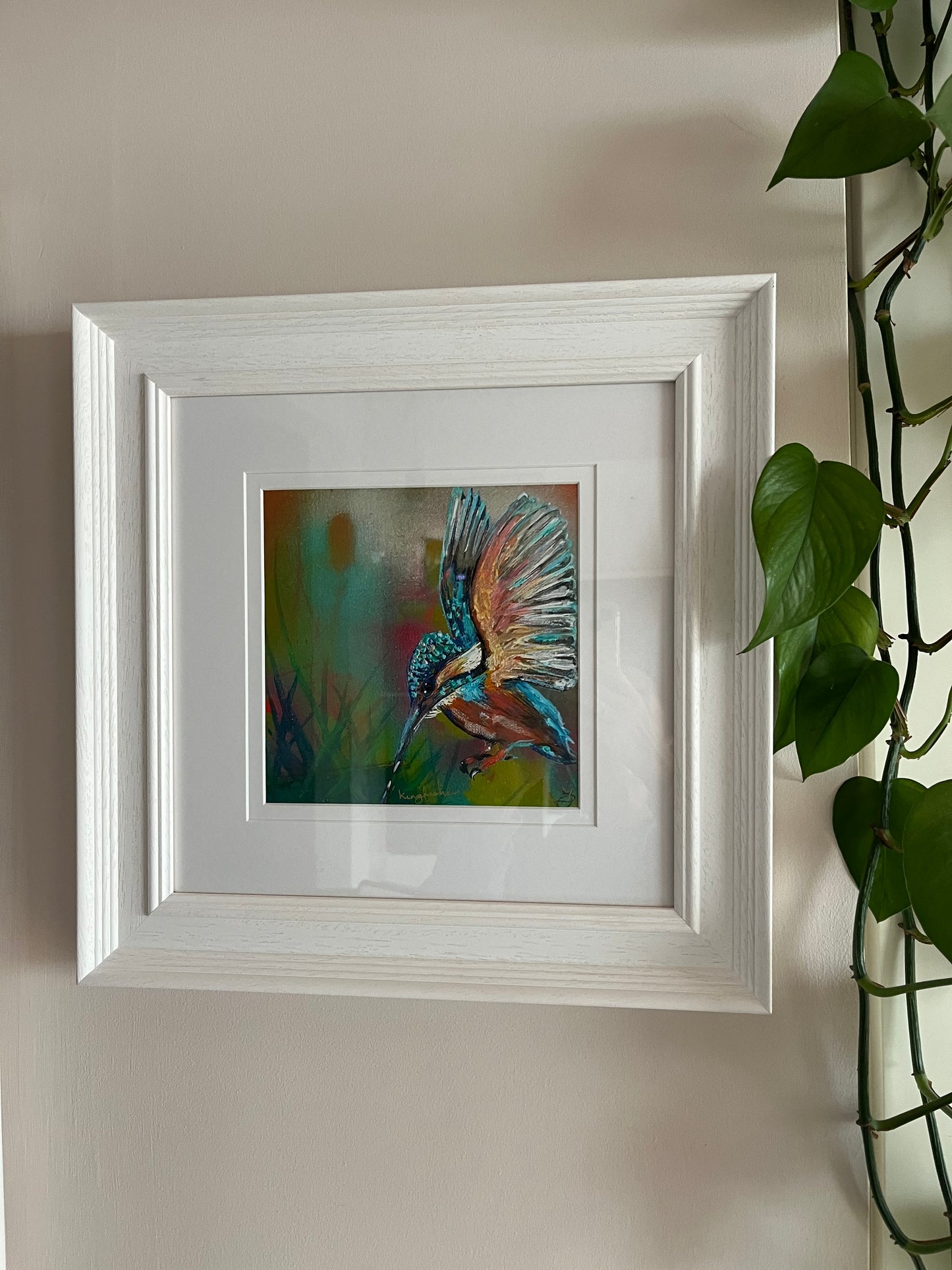 Framed ‘Kingfisher’ Limited Edition Fine Art Print