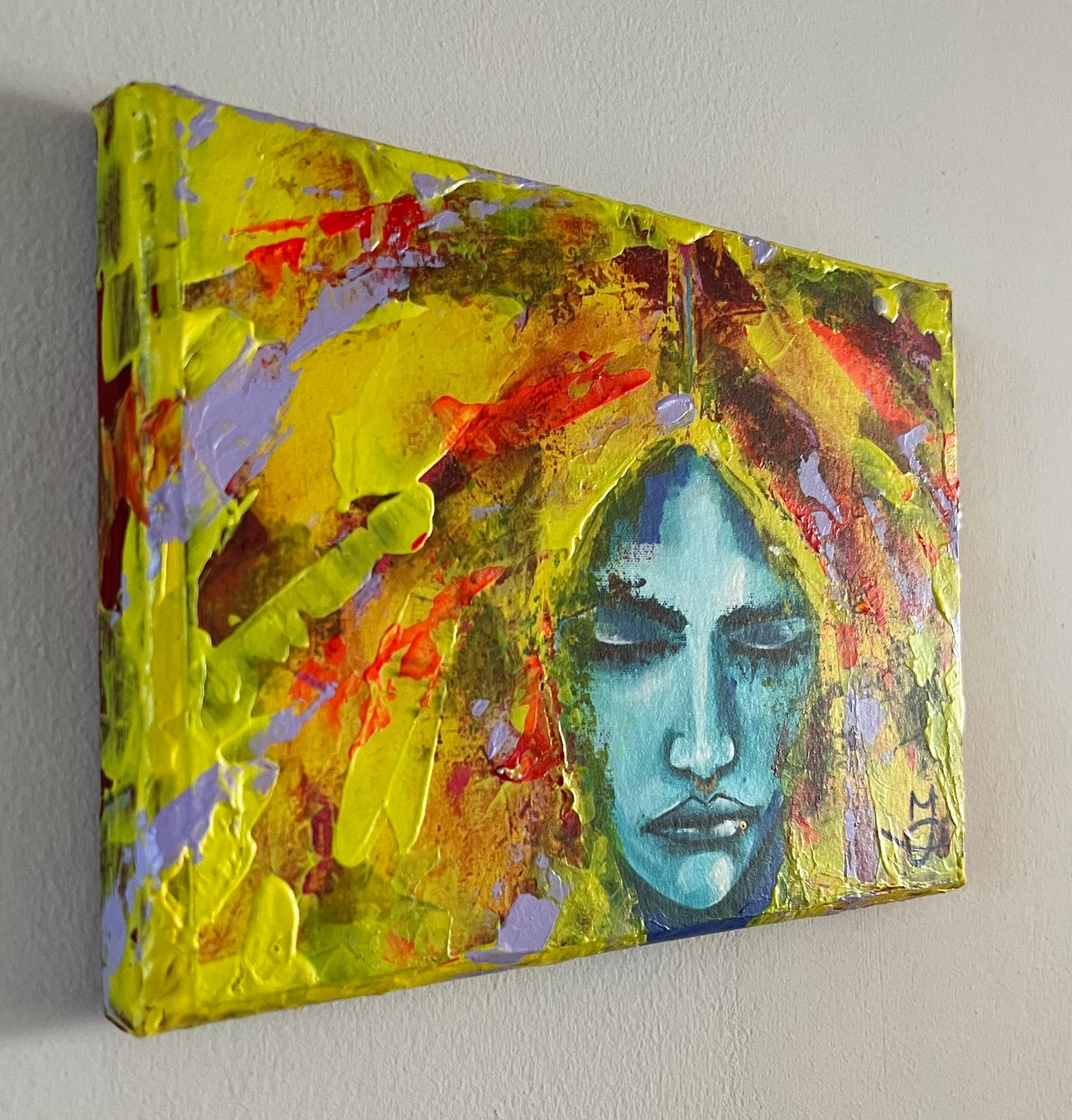 ‘Meditate’ Mixed media