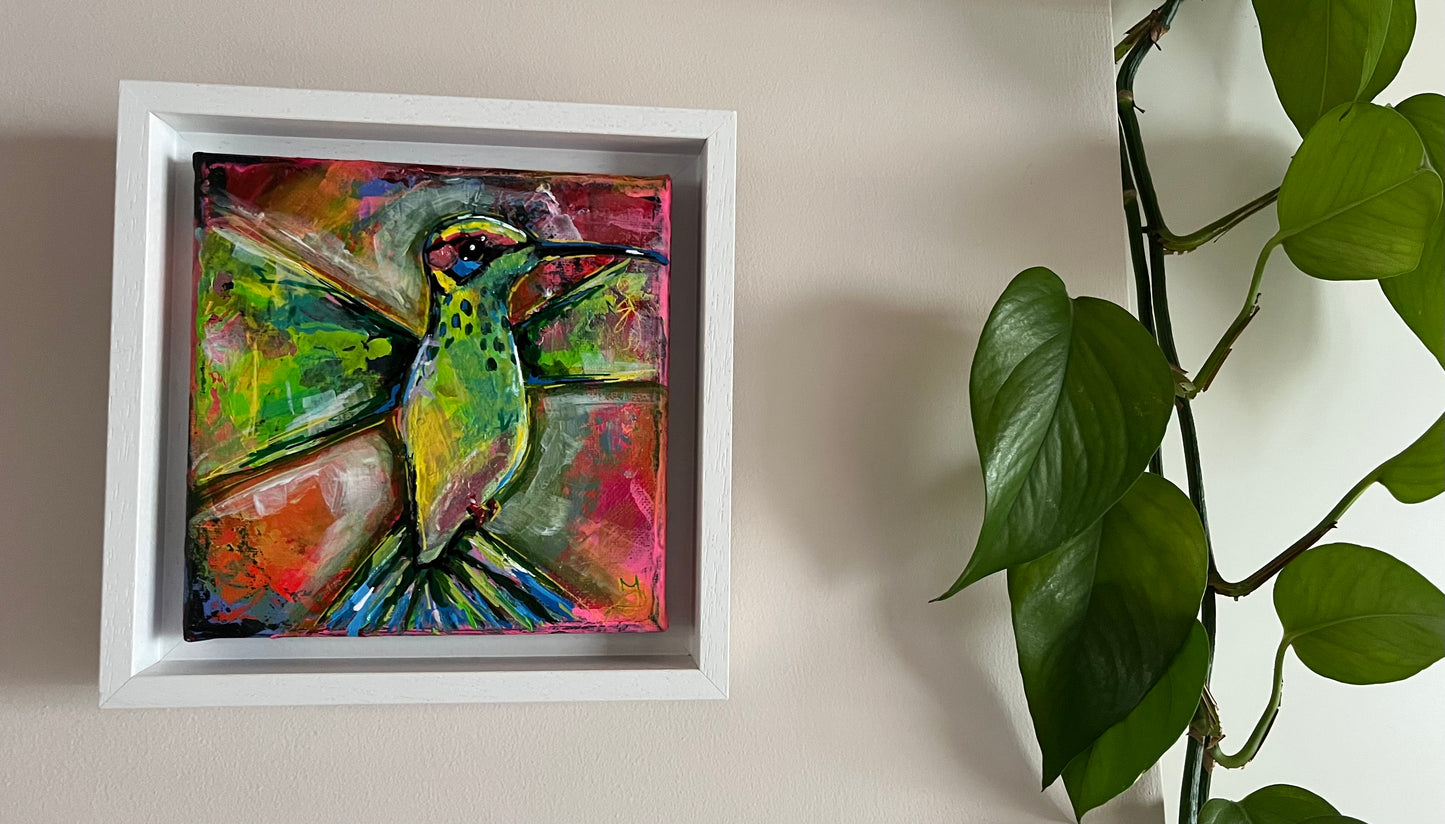 Hummingbird One’ Original painting