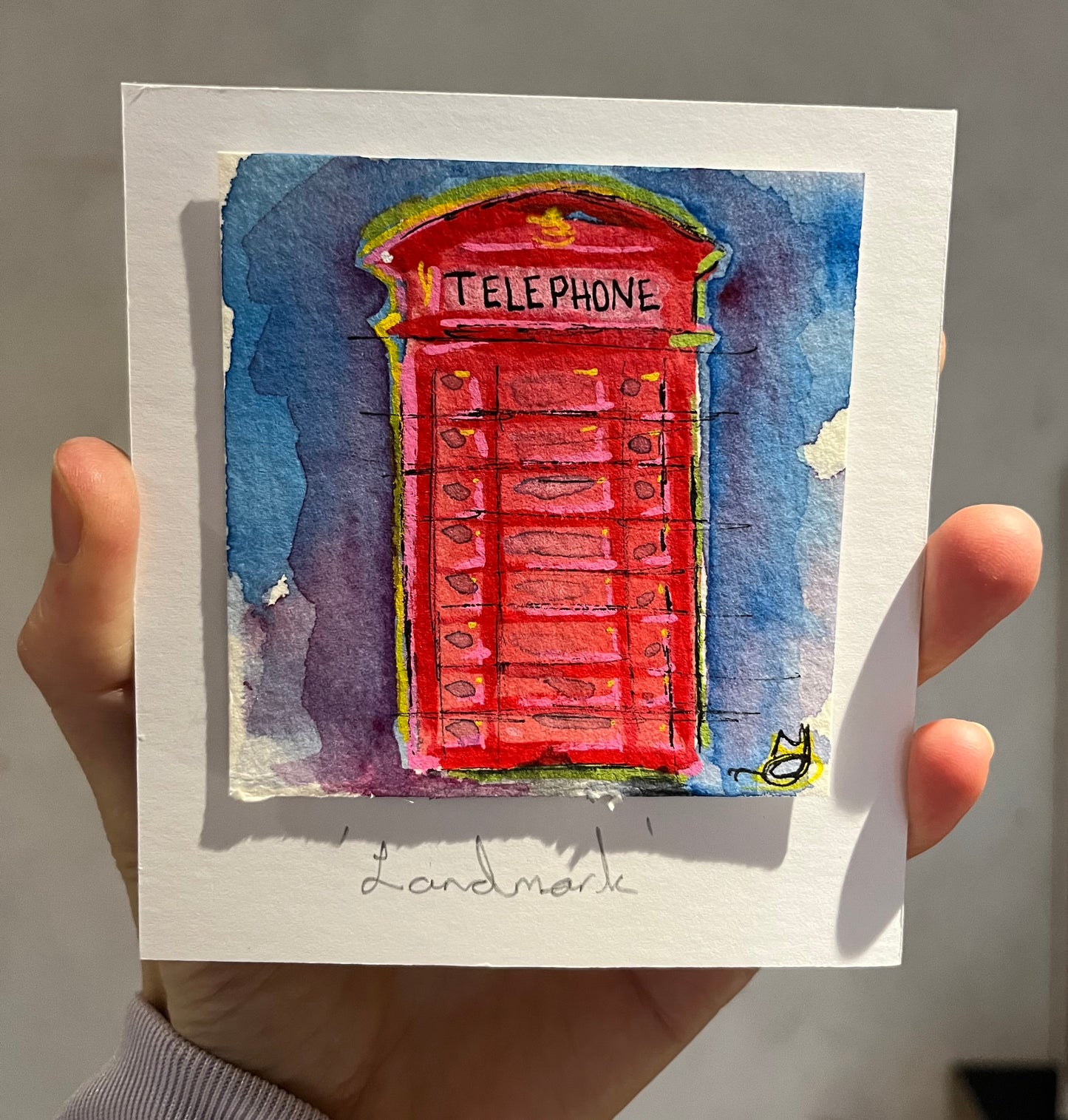 ‘Landmark’ Mini Original Artwork
