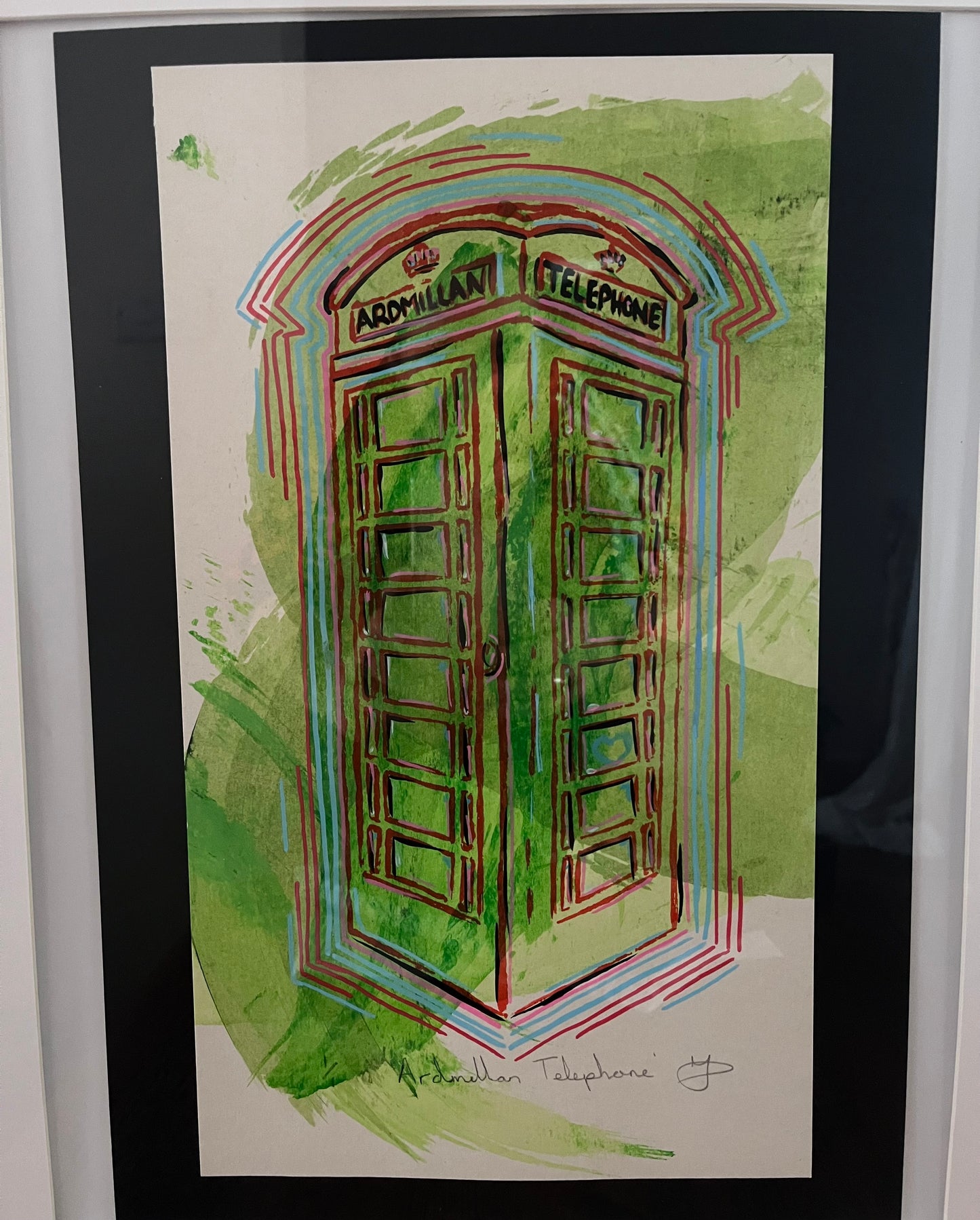 ‘Ardmillan Telephone’ Screen Print