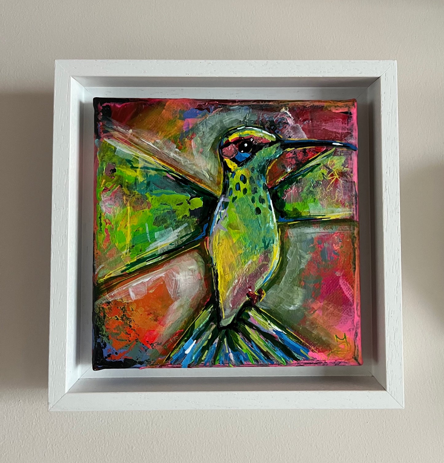 Hummingbird One’ Original painting