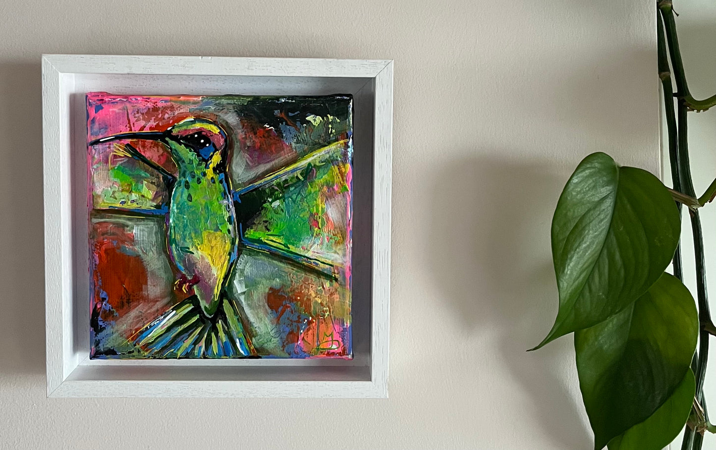 ‘Hummingbird Two’ Original painting