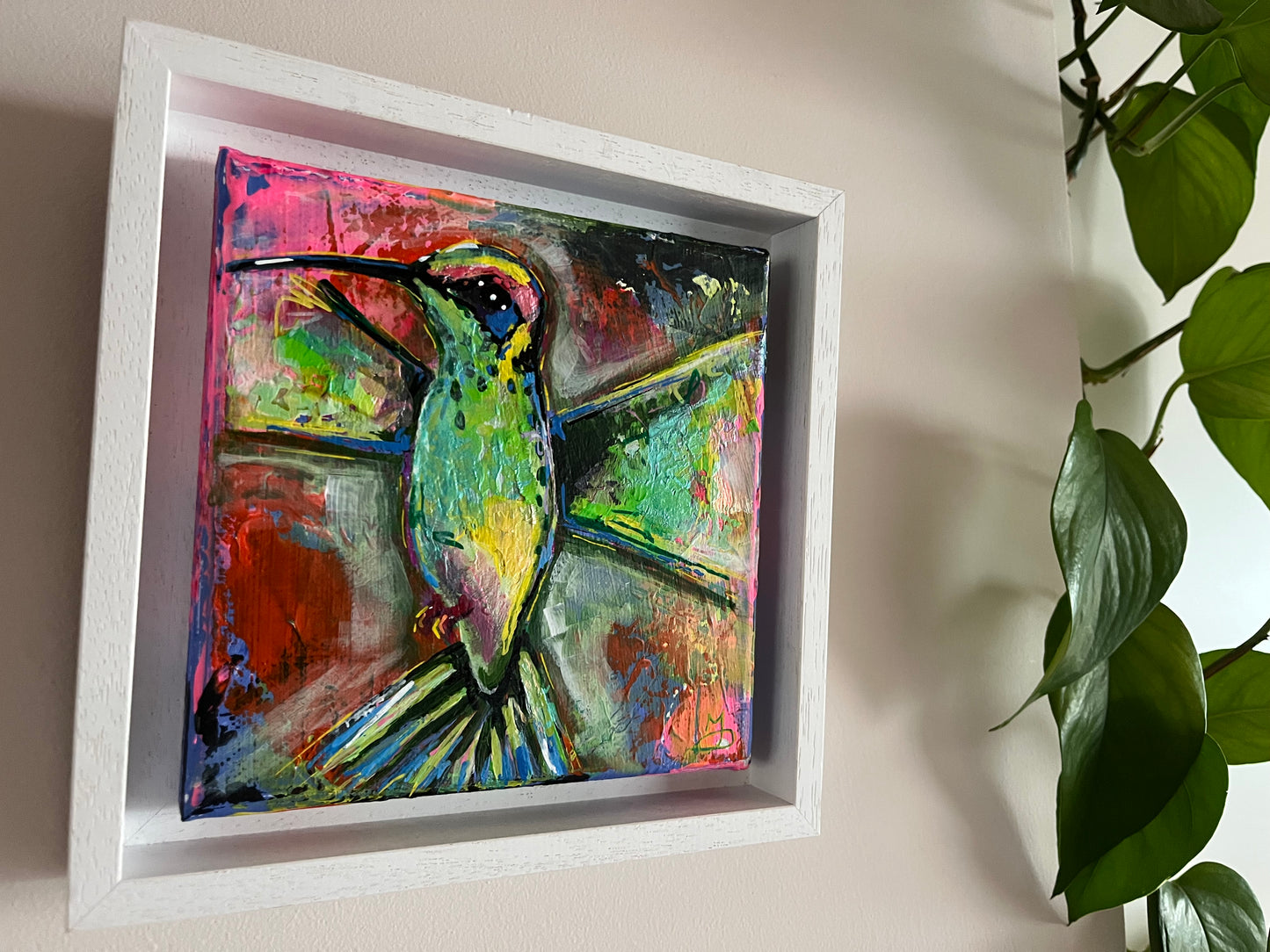 ‘Hummingbird Two’ Original painting