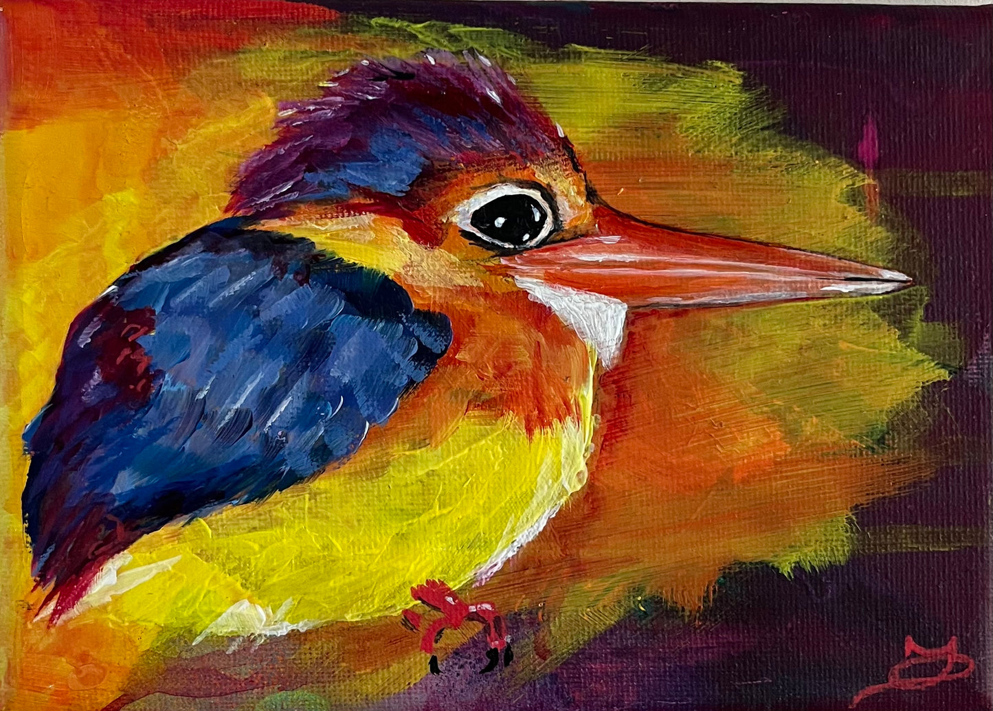 ‘Wee Bird’ Original Painting