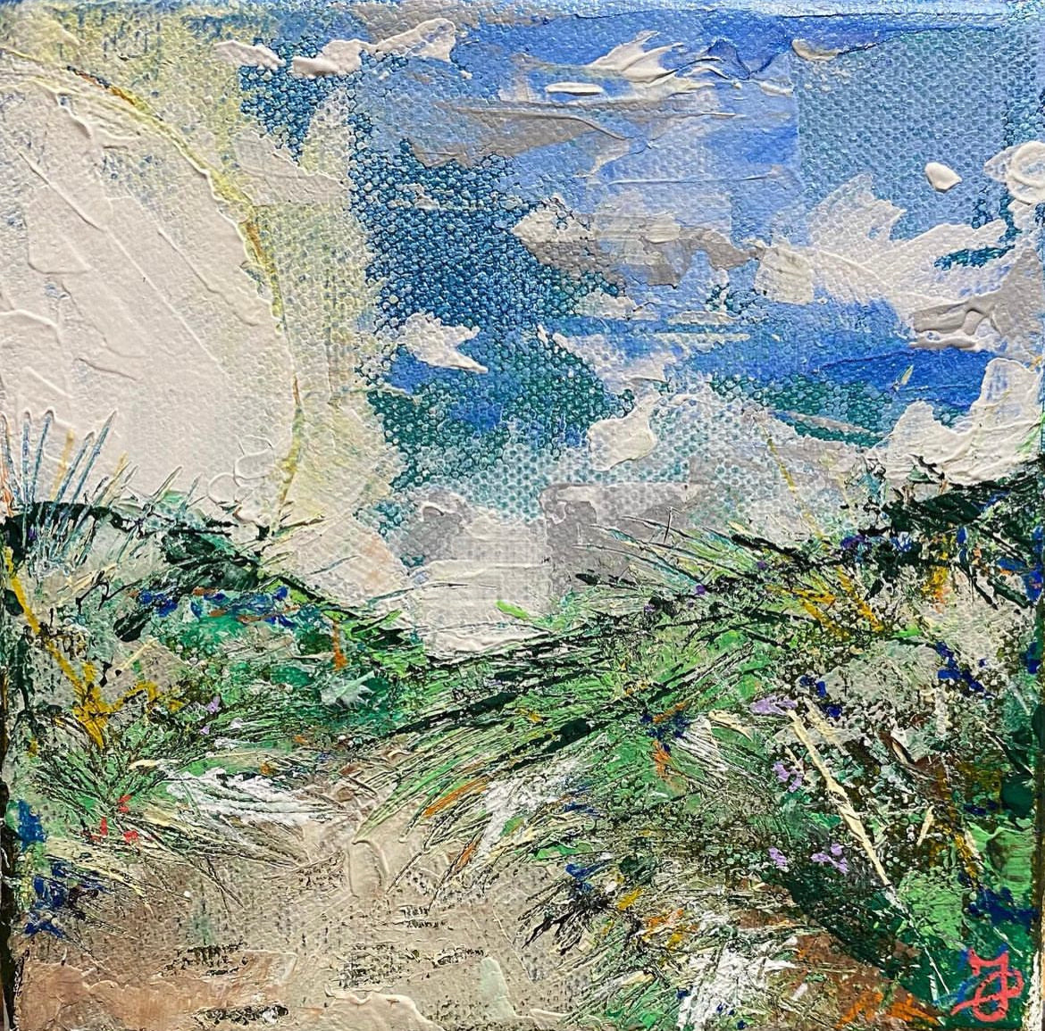 Trá Tyrella - Original Painting