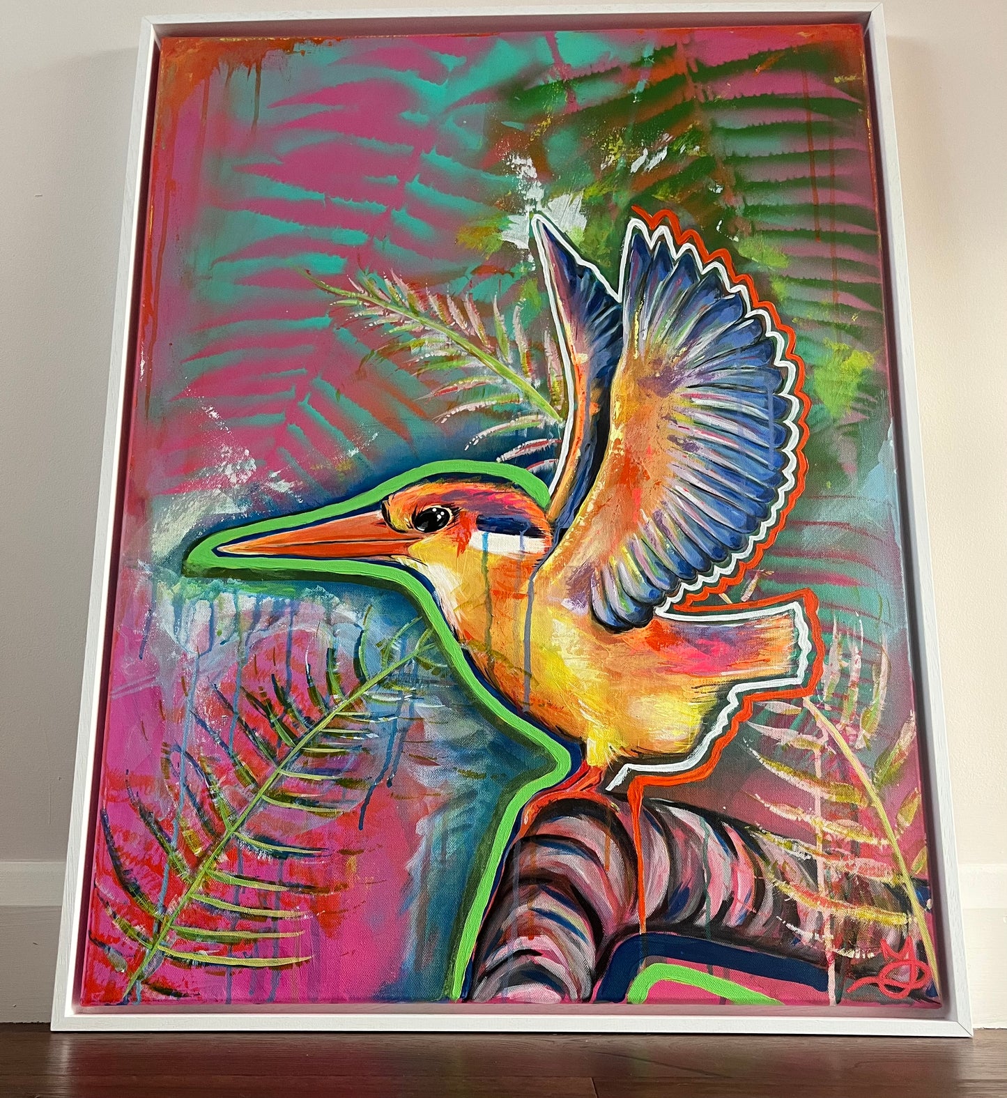 ‘Tropical’ original painting