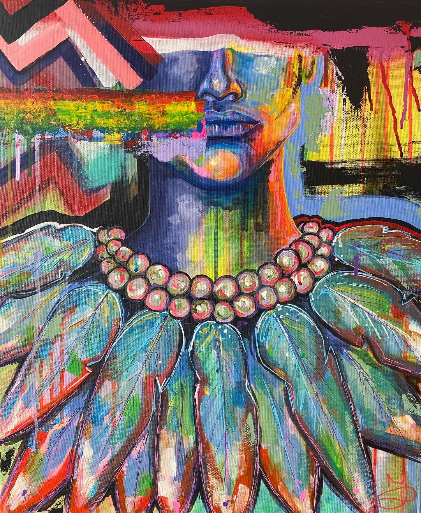 Queen Original Painting